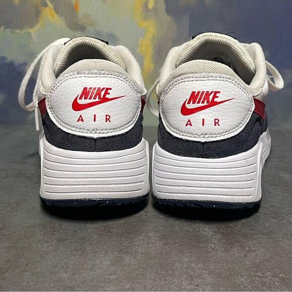 Nike Air Max SC White / University Red Men's Sneakers Size 8 - Picture 5 of 16